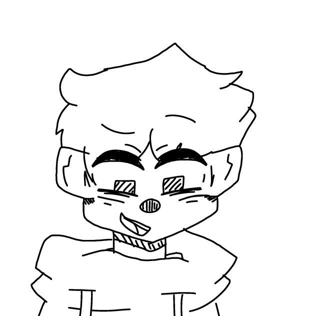 New art style line art