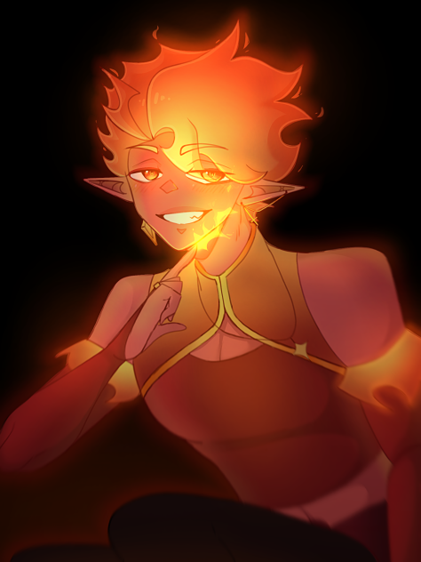 Fire boy 🔥 - ibisPaint