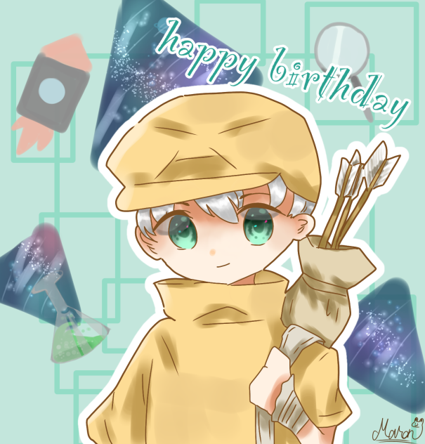 羽京くん💚！happy birthday！