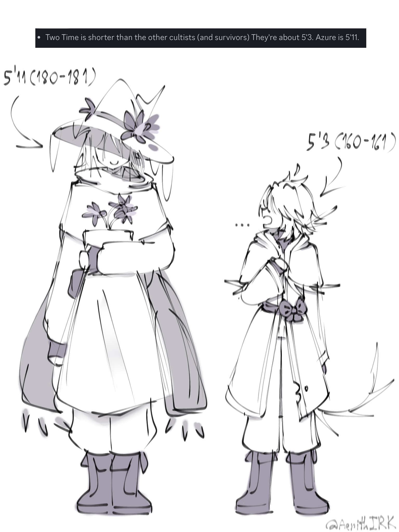 look at that height difference 👀 - ibisPaint