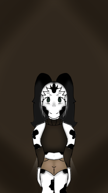 Cow 🐮🖤🤍
