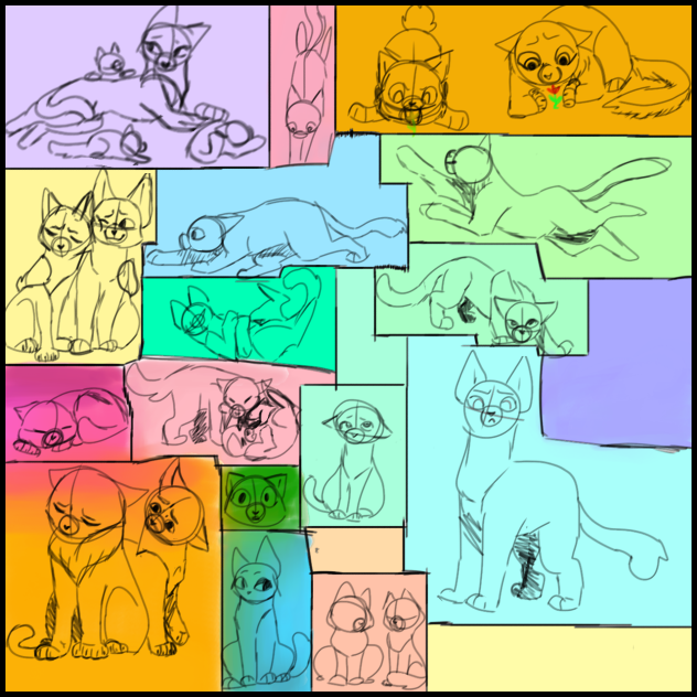 Cat Collab - ibisPaint
