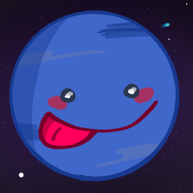 Neptune spinning ^^ - ibisPaint