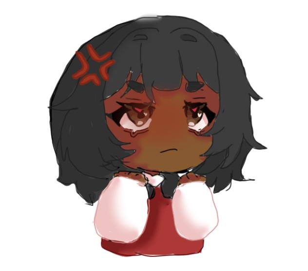 Annoyed chibi - ibisPaint