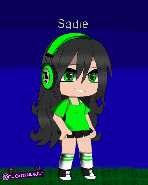 Fan art for a youtuber called Sadieyayy