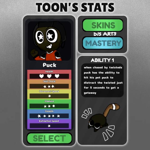 Puck my brother's OC...