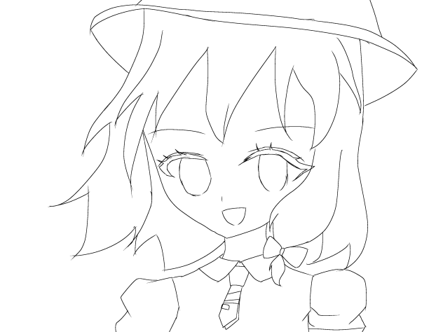 蓮子！！　線画
