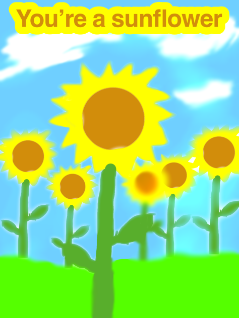 Sunflower - ibisPaint