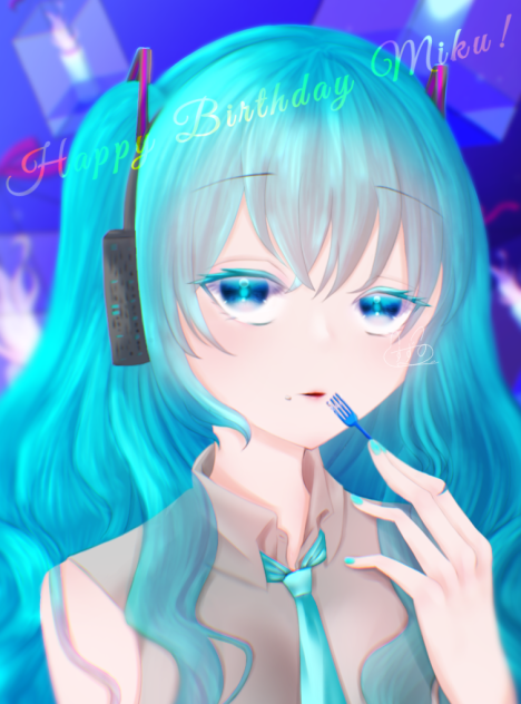 初音ミクhappy birthday2021
