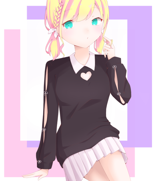金髪碧眼少女ㅤ