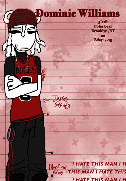 dominic reference sheet..😕