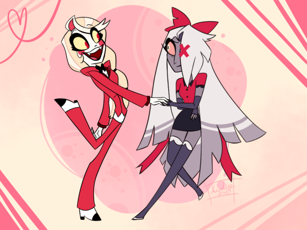 Charlie and Vaggie