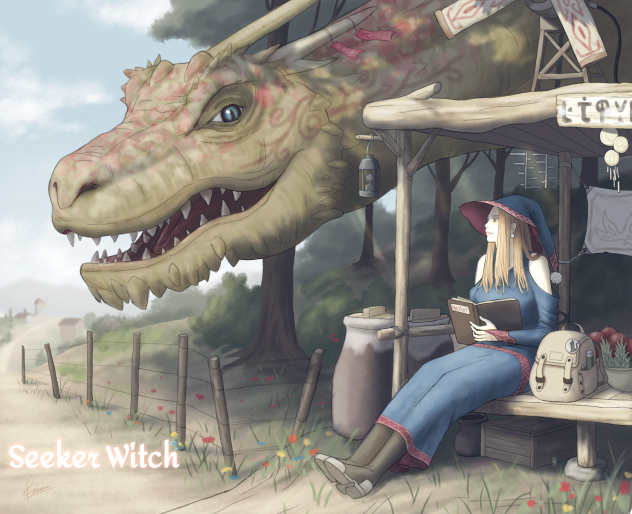 Seeker Witch ~Little hut and dragon