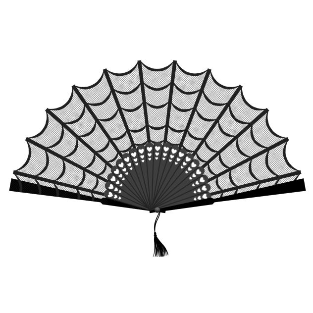 Spiderweb Handfan