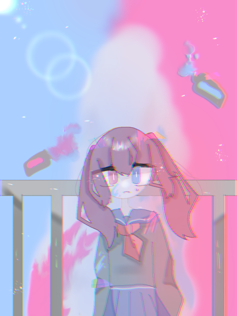 混ざる