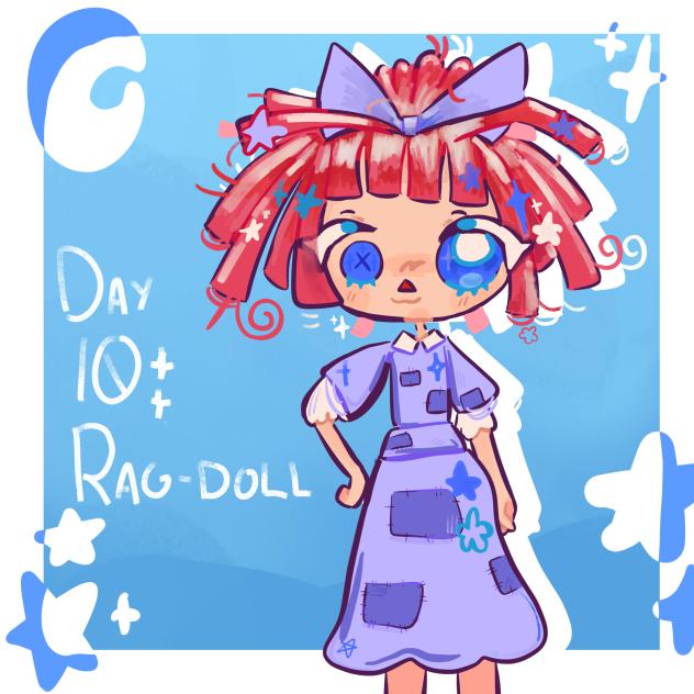 day 10, rag-doll!