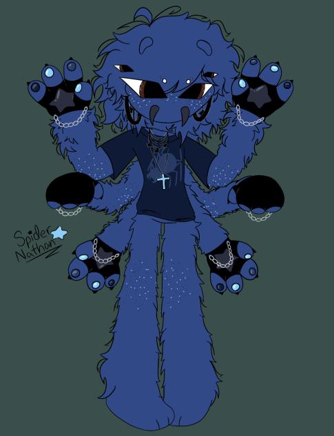 ~{}🩶🖤💙…~{Spider Nathan}~…💙🖤🩶{}~