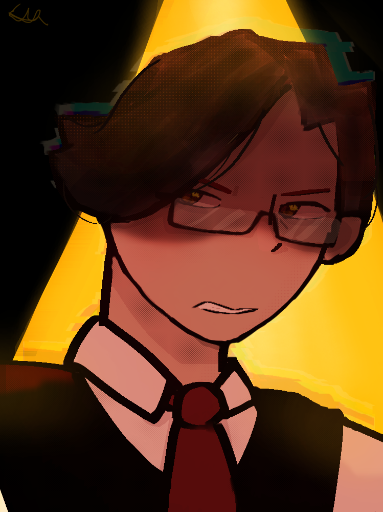 Hes so angry lol - ibisPaint