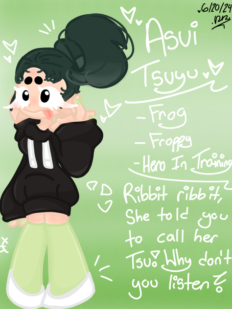 •Seat 3 - Tsuyu Asui•