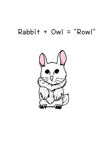 rabbit-owl hybrid