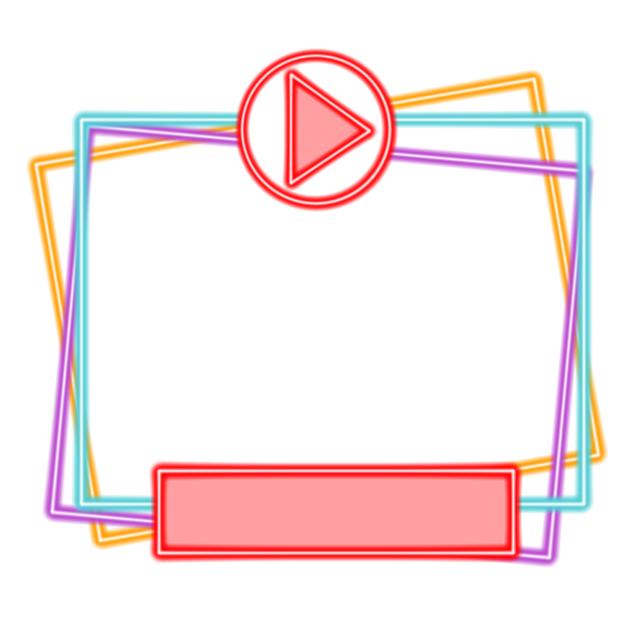 neon sign frame live