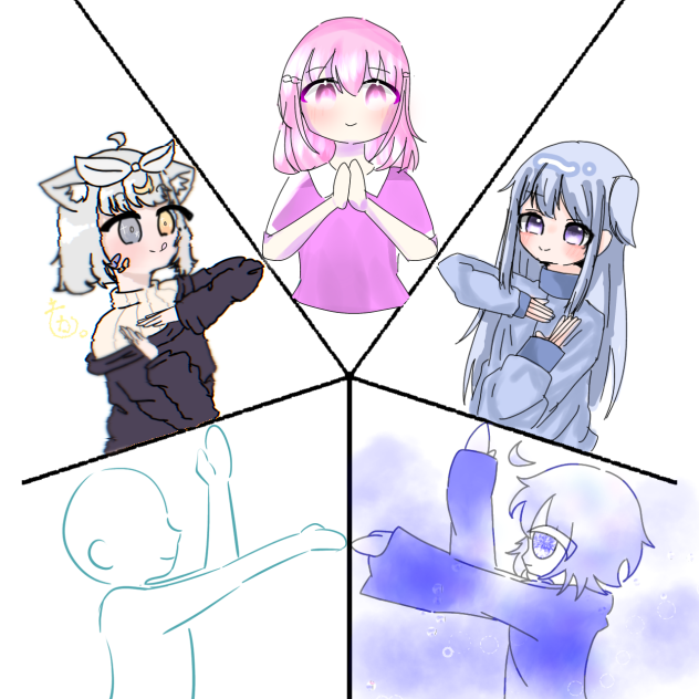 かいたよ_〆(｡｡)