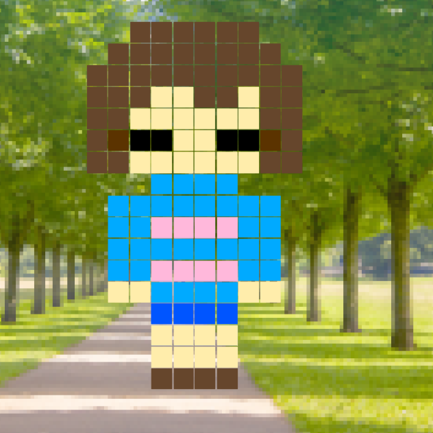 マイクラ風フリスク