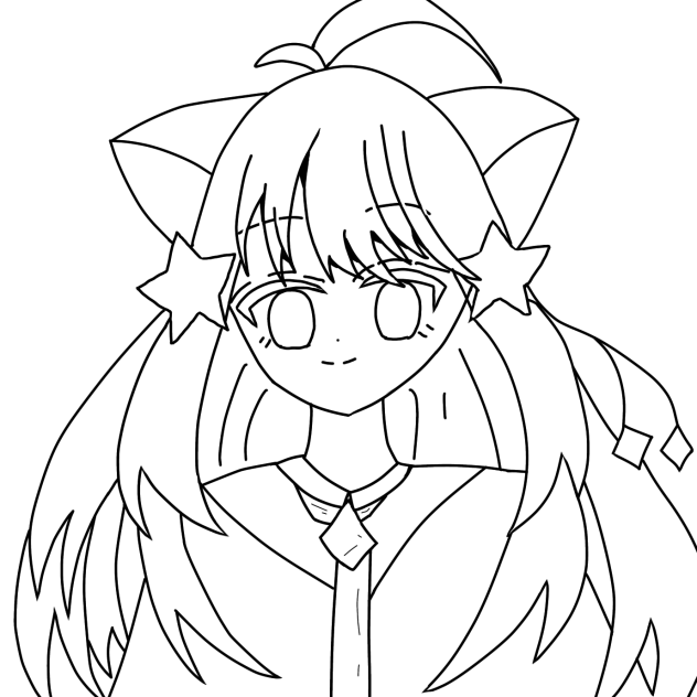 線画だよーん