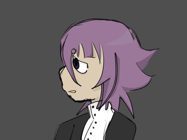 Side profile practice - ibisPaint