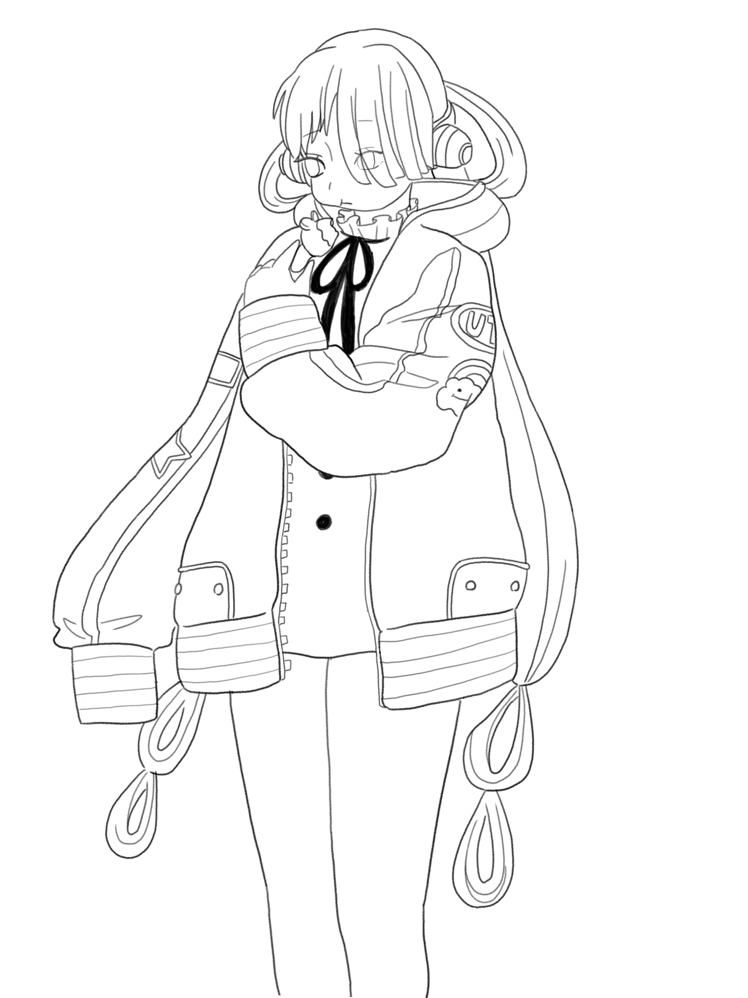 ウタの線画 - ibisPaint