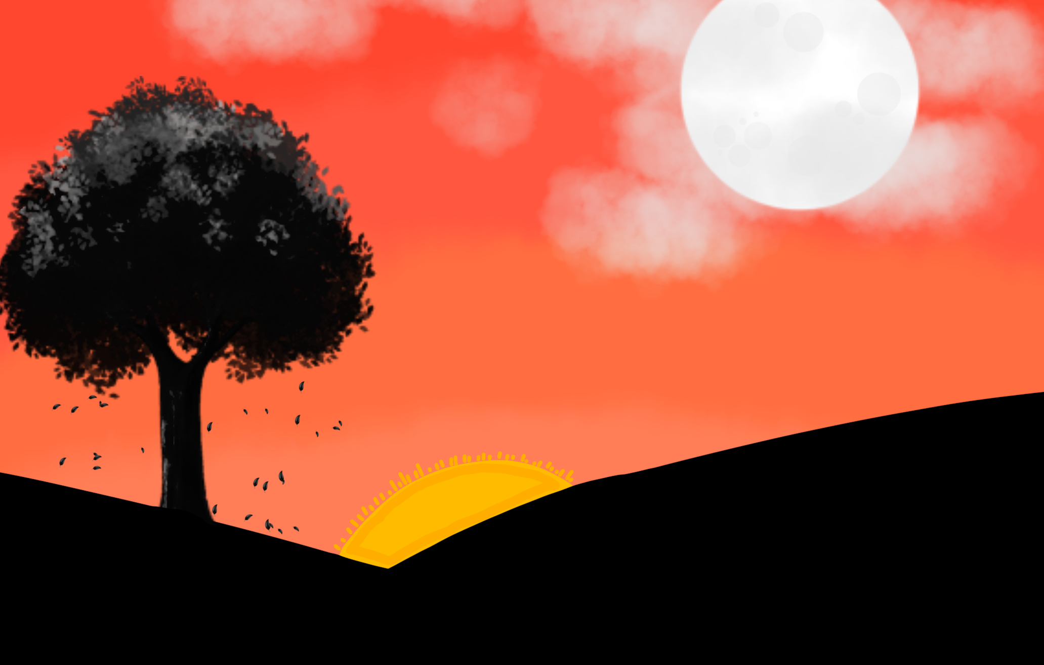 Pretty Sunset - ibisPaint