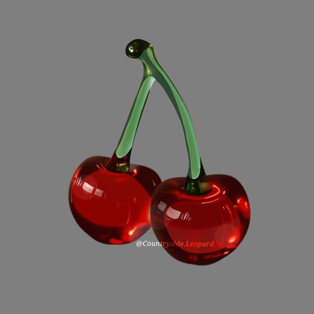 Glass cherries 🍒🔮