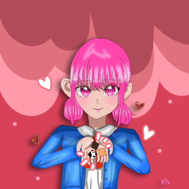 チロルチョコと雛ちゃん