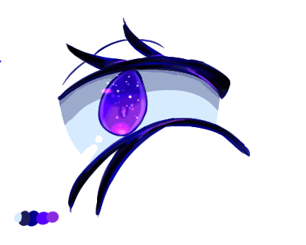 eye shading 💜🌌 - ibisPaint