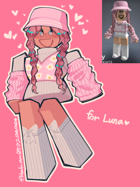 Roblox avatar for Luna (req)