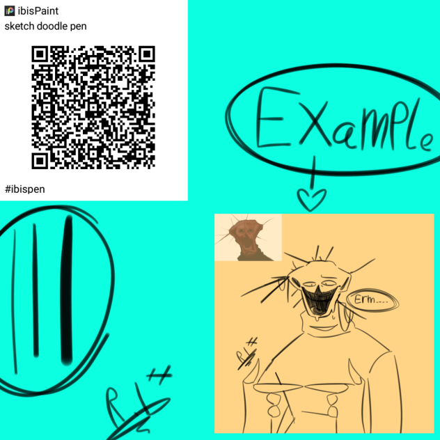 Sketch and doodles pen