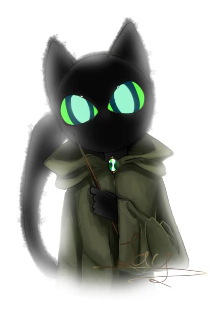 black cat