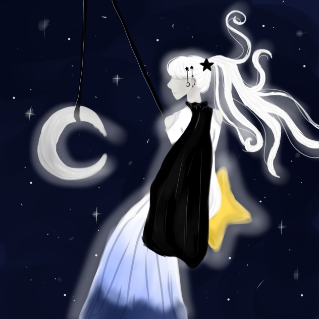 Moon Girl - ibisPaint