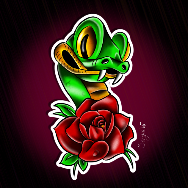 Snake  tattoo