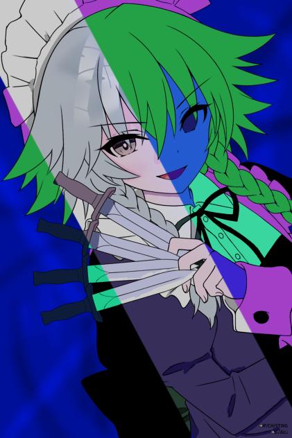 塗りマス参加!~十六夜咲夜~リメイク