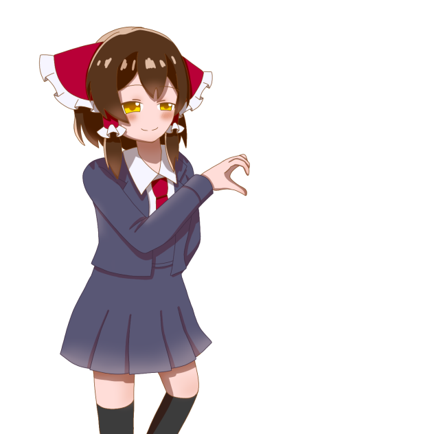 きょむれいむと両想いポーズ！