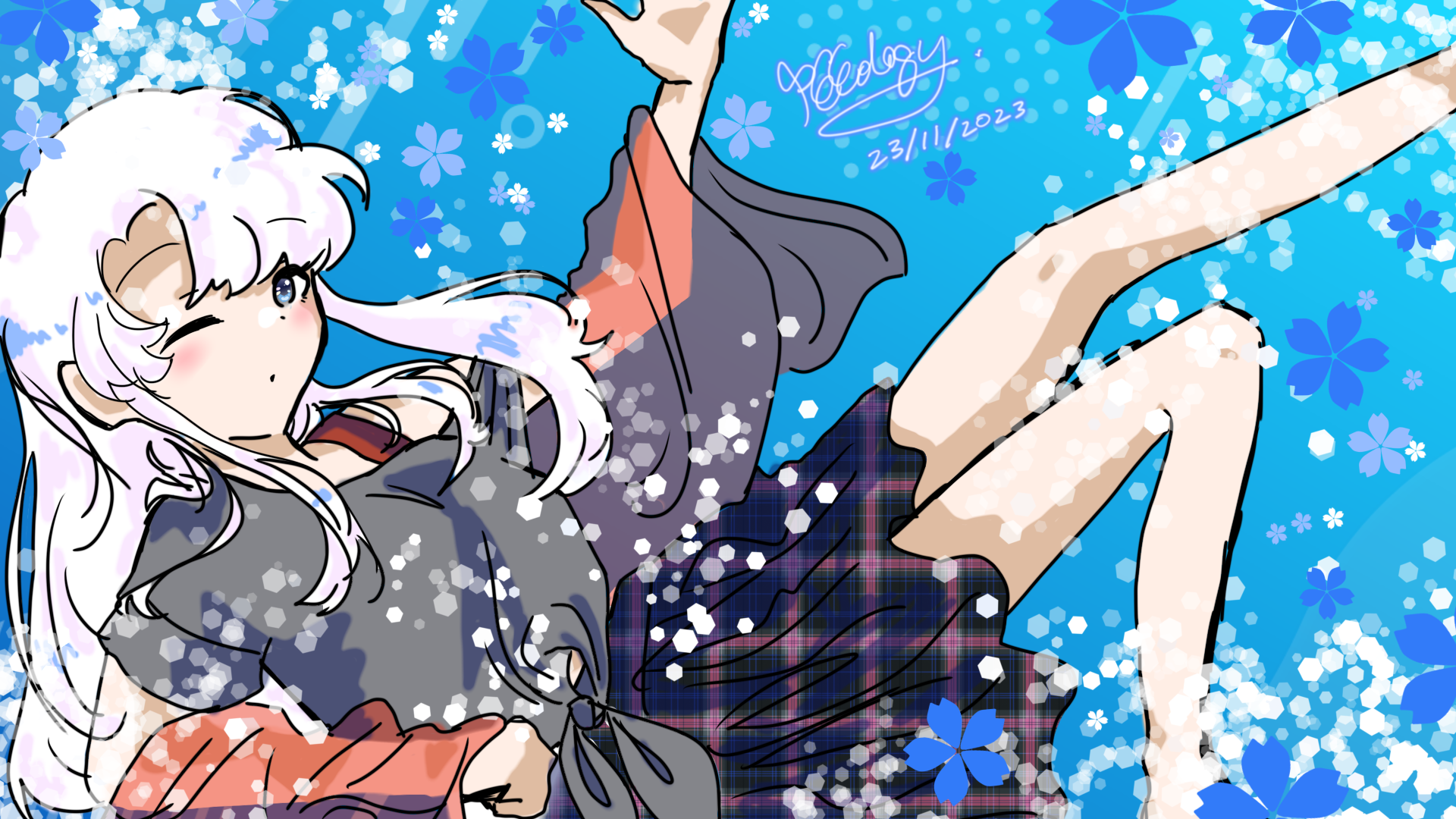 Stuck in the canvas - ibisPaint