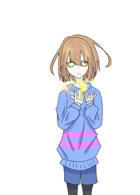 フリスクの瞬き