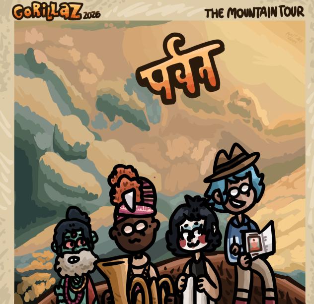 gorillaz the mountain
