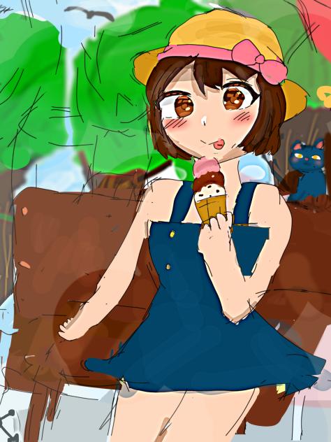 夏のアイス🍨