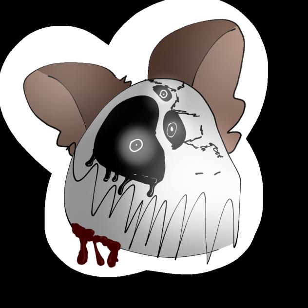 Blur Skull - ibisPaint
