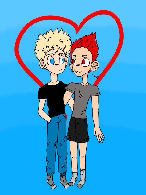 Bakugou and Kirishima