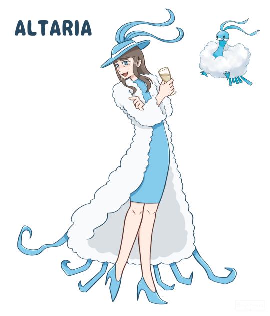 Humanised Altaria