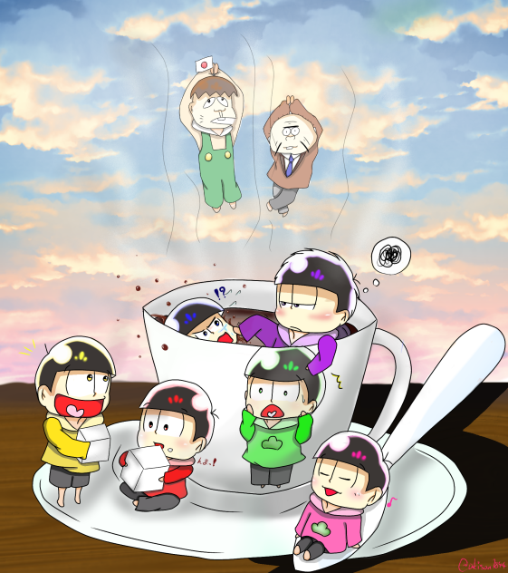 おそ松カフェ