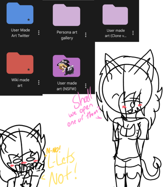 Fanart folders (Doodle) ibisPaint